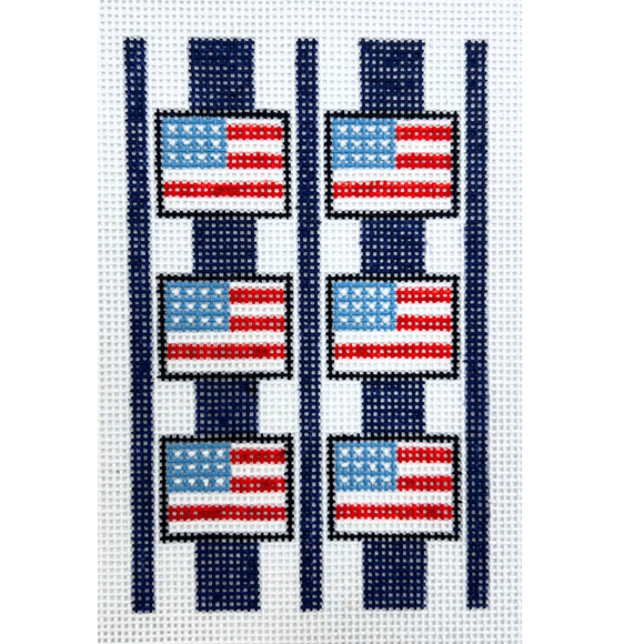 American Flag Squares - Passport Insert