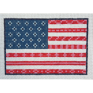 USA Quilted Flag - Passport Insert