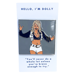 Dolly Parton Dallas cowboy Cheerleader Needleminder