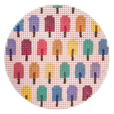 Pastel Popsicle Round