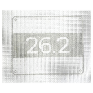 Greyscale Marathon Race Bib