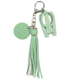 Folding Scissors Tassel - Seafoam Green