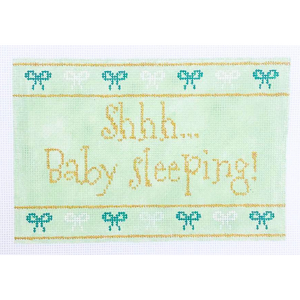 Shhh…Baby Sleeping - Green