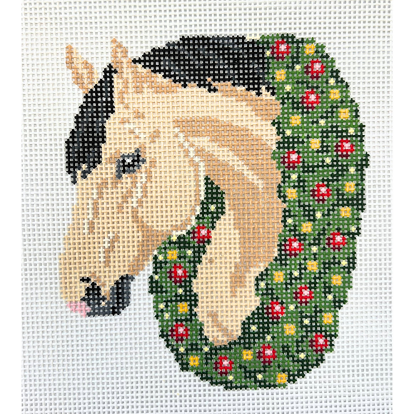 Buckskin Christmas Horse