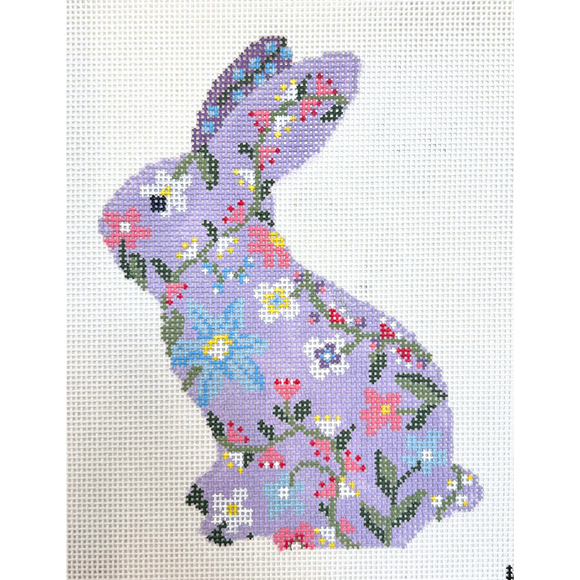 Bonnie the Bunny (Right) - Floral Animal Series