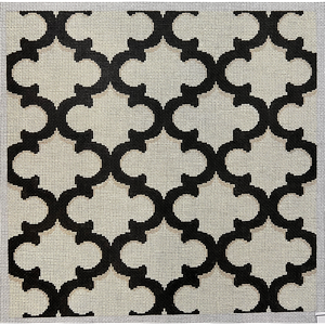 Geo Pattern - Black/Cream