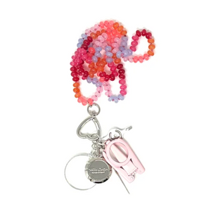 Multi-Pez Picnic Chatelaine with Heart Charm