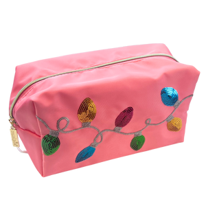 Zipper Pouch - Christmas Lights