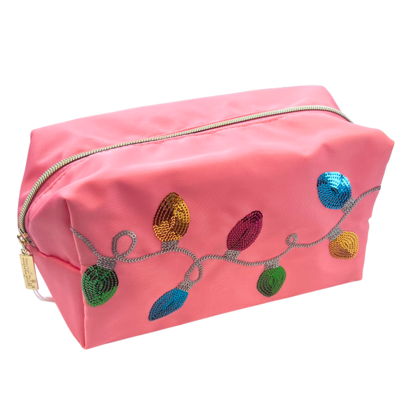 Zipper Pouch - Christmas Lights