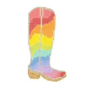 Rainbow Boot in Pastel