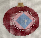 Retro Red Ornament