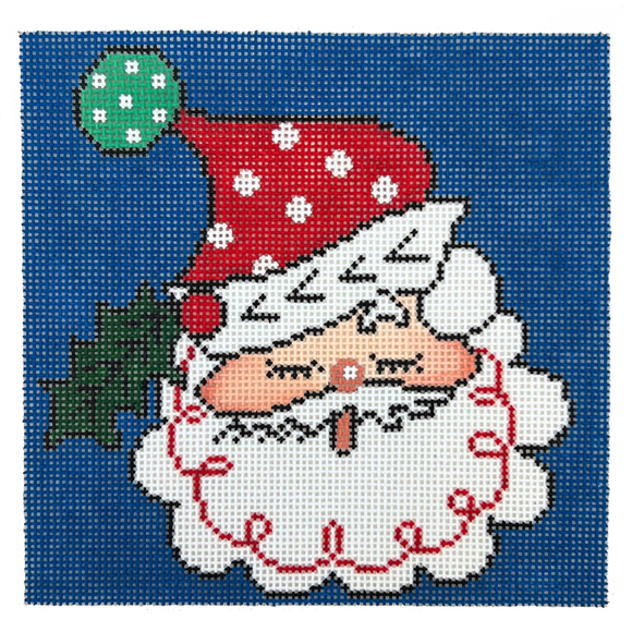 Retro Santa Sleeping Canvas - 5