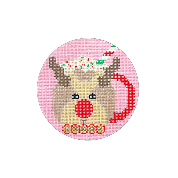 Rudolph Mug Needlepoint Canvas - 4