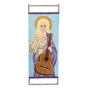 Saint Dolly Needlepoint Canvas - 12" x 7", 18 Mesh