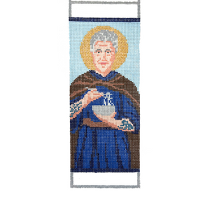 Saint Tony Needlepoint Canvas - 12" x 7", 18 Mesh