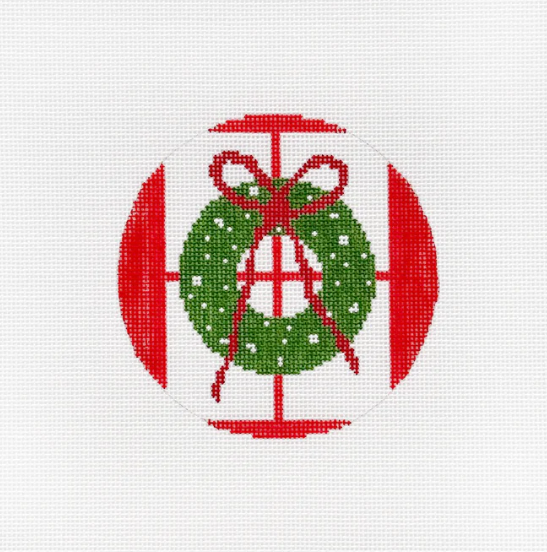 Card Art Ornament - Holiday Door