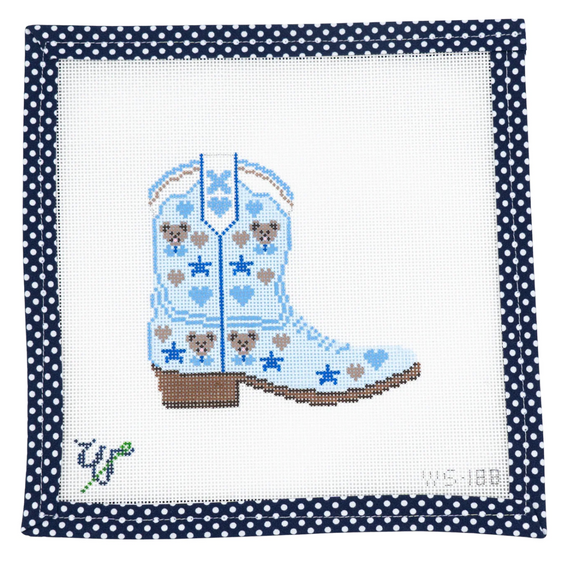 Baby Cowboy Boot - Blue