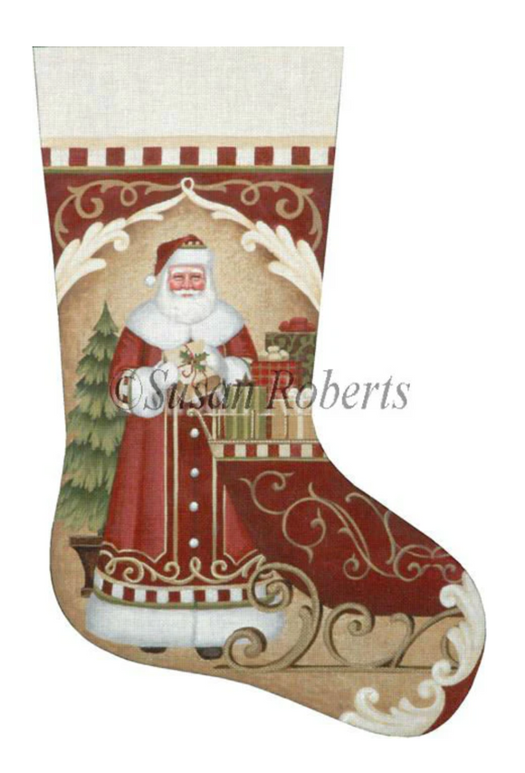 TTAXS448 - Santa's Red Sleigh Stocking