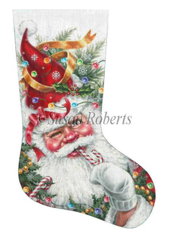 TTAXS367 - Decorated Santa Stocking