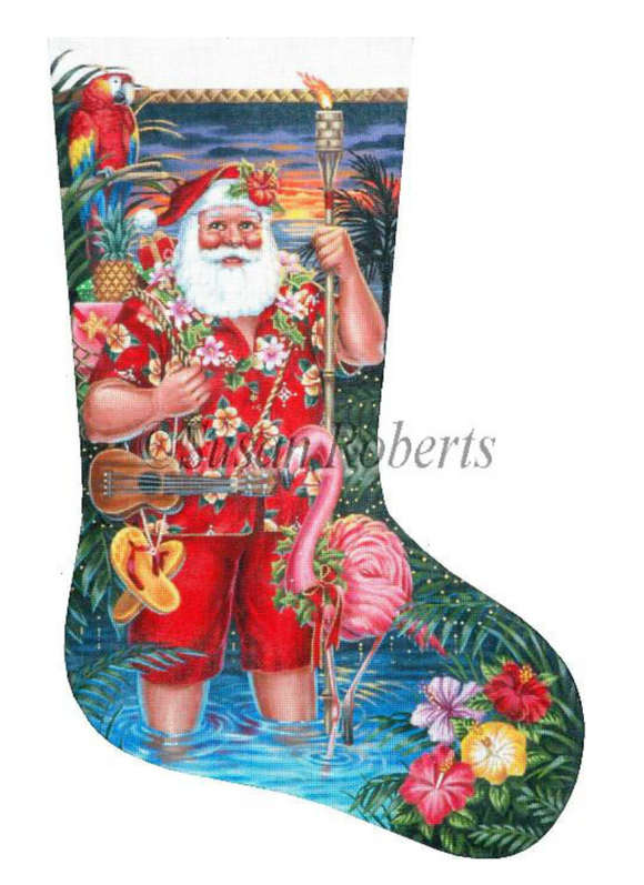 TTAXS365 - Tropical Santa Stocking