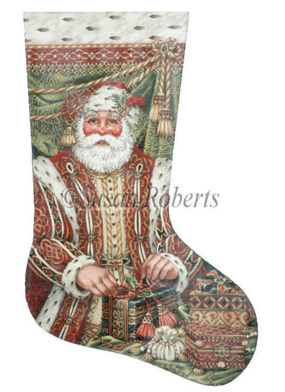 TTAXS362 - Renaissance Santa Stocking