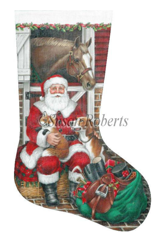 TTAXS355 - Fox Hunt Santa Stocking