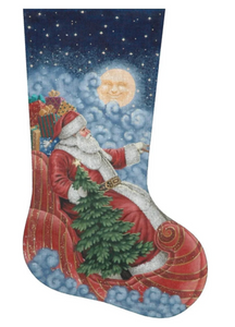 TTAXS421 - Moonlit Santa Stocking