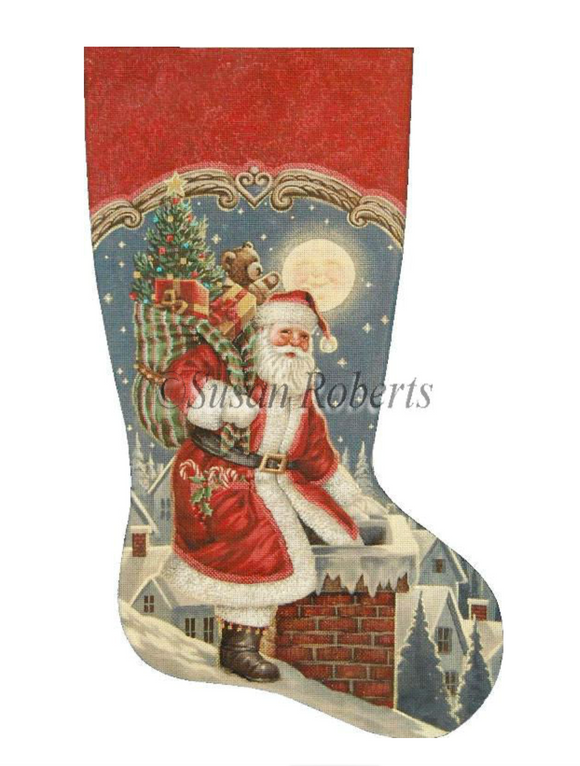 TTAXS427 - Santa Sneaks In Stocking