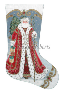 TTAXS344-13 - Elegant Santa Stocking, 13 Mesh