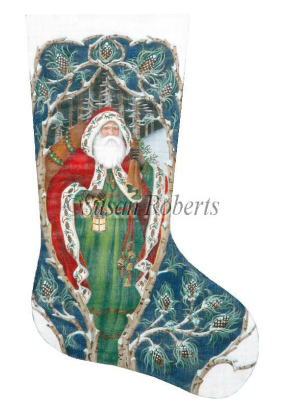 TTAXS316 - Forest Santa Stocking