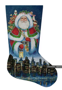 LGDAXS492 - Spirit of Christmas City Stocking