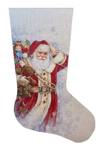 LGDAXS487 - Blizzard Santa Stocking