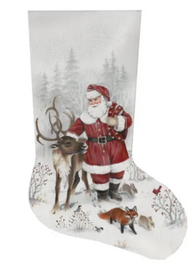 LGDAXS488 - Santa & Reindeer Stocking