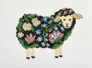 Shirley the Sheep - Floral Animal Series