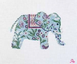 Evie the Elephant - Floral Animal Series