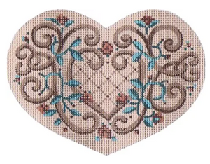 TTASP305 - Victorian Rose Heart