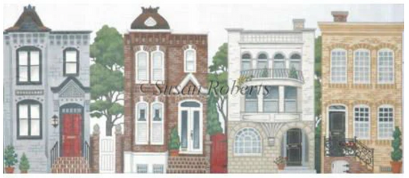 TTAP313-13 - Four Townhouses, 13 Mesh