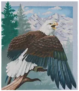 TTAP405 - Eagle Perch with Mountains