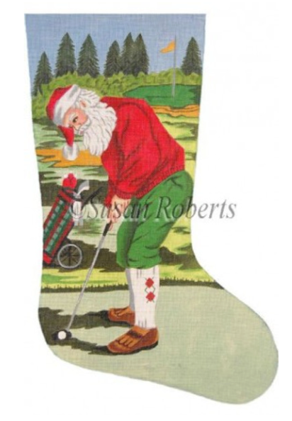 TTAXS150 - Santa Golf Stocking