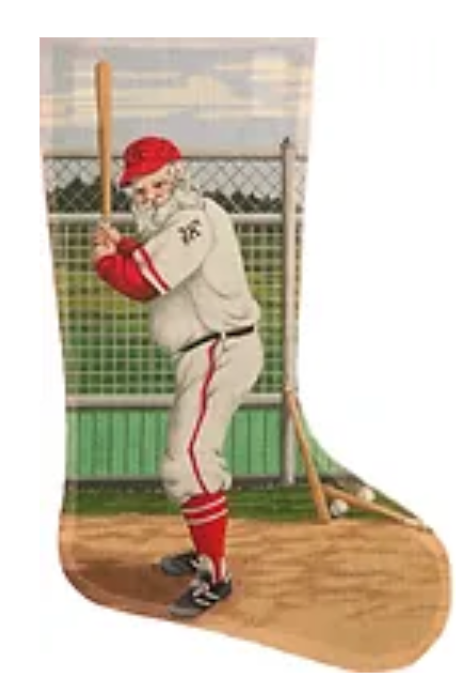 TTAXS155 - Santa Baseball Stocking