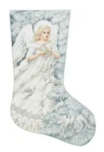 TTAXS307-13 - Enchanted Angel Stocking, 13 Mesh