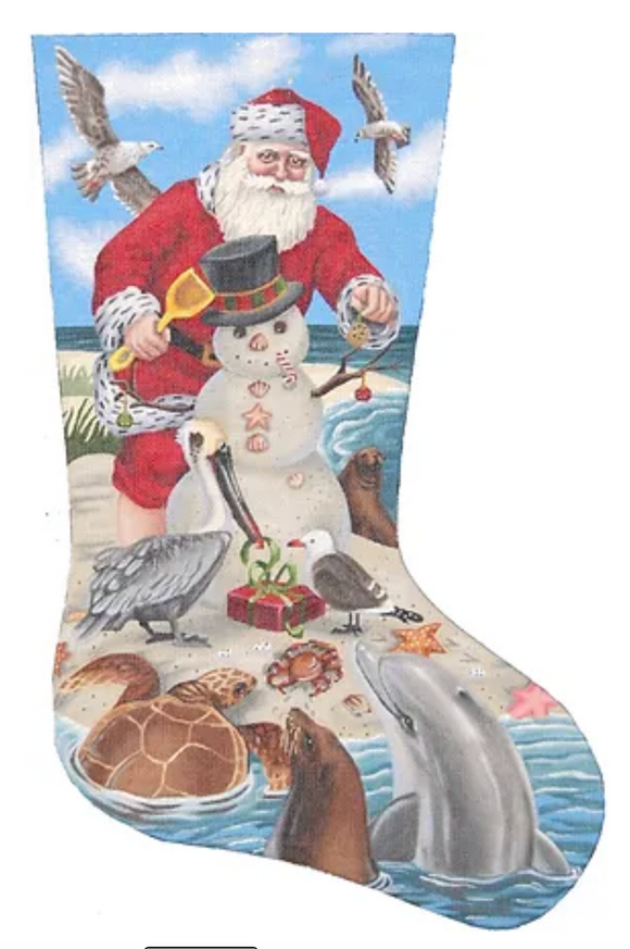 TTAXS272 - Santa Seashore Stocking