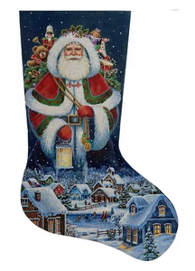 LGDAXS493 - Spirit of Christmas, Village Stocking