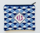 Tile Blue Clutch