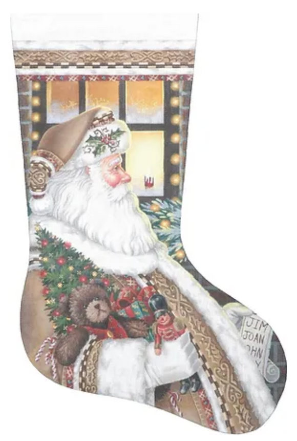 TTAXS377 - Santa On The Job Stocking