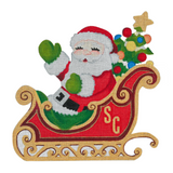 Small Santa and Sleigh