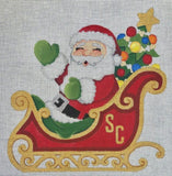 Small Santa and Sleigh