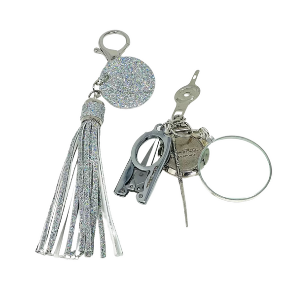 Tassel - NYE Sparkle Silver