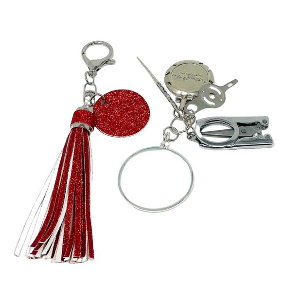 Tassel - Sparkle Red