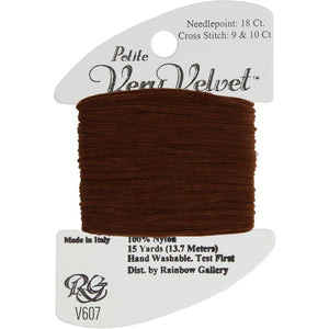 Petite Very Velvet (V607-Warm Brown)